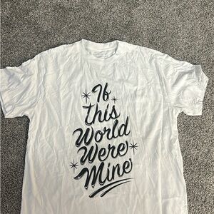 White Graphic Tee